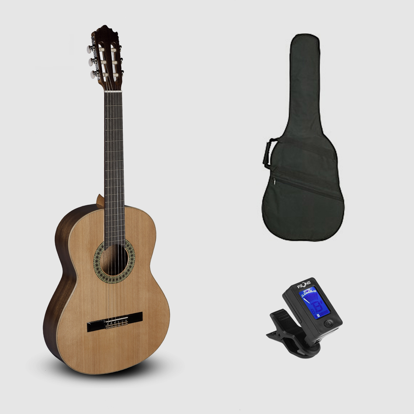 Pack Guitarra Clássica Paco Castillo 201